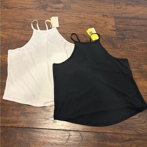 All in Motion Black and White Tank Tops Bundle NWT